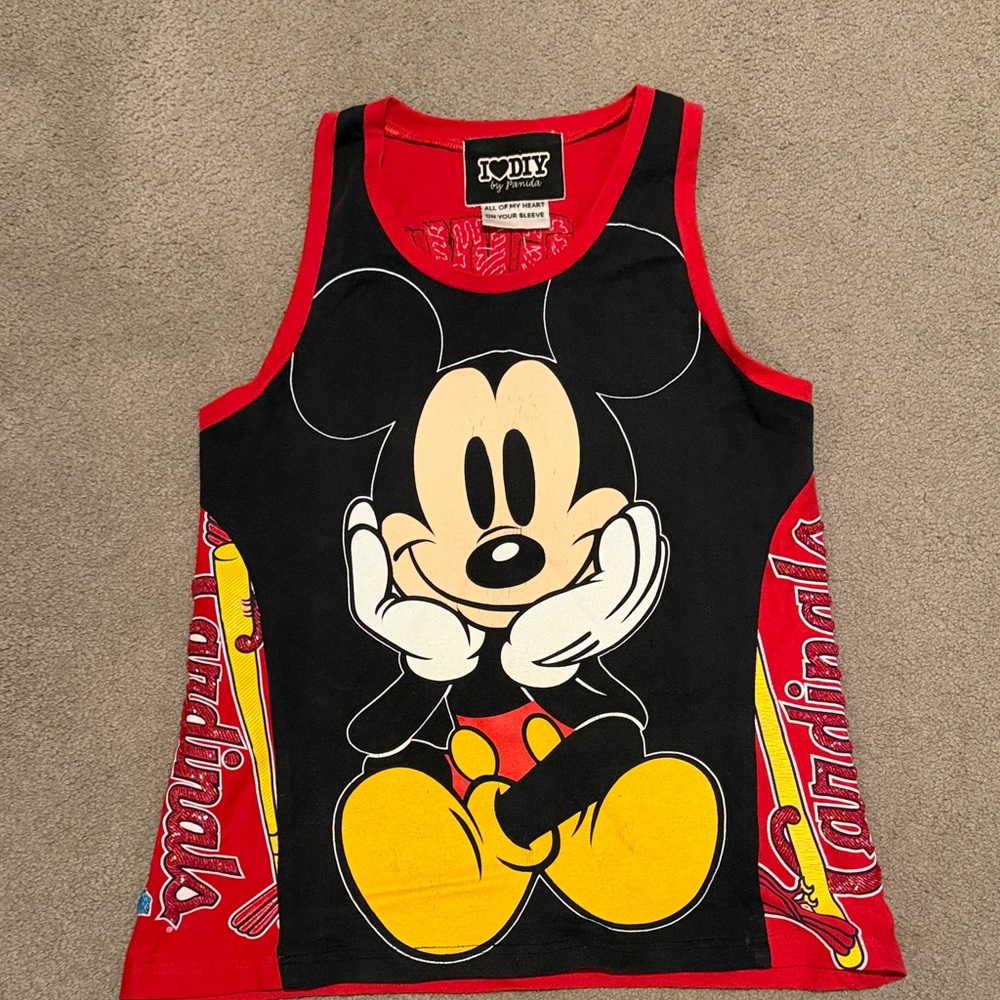 DIY BY PANIDA DISNEY TANK TOP ONE SIZE FITS ALL